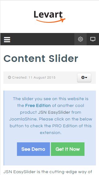 Article presentation (com_content)